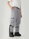 Men's Air Pose Elastic Waist Spliced Cargo Snow Pants