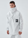 Men's Air Pose Fleeced Hood Insulated Anorak Snow Jacket