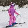Kids Unisex Waterproof Winter Animal Friendly One Piece Jumpsuit Snowsuits