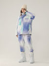 Women's Air Pose Tie Dye Cargo Snow Jacket & Pants