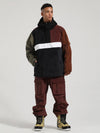 Men's Gsou Snow Corduroy Anorak Two Piece Ski Suit