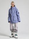 Women's Gsou Snow Winter Force Cargo Snow Jacket & Pants Sets
