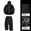 Men's Mountain Beast Black Paint Graphene 3L Snowsuit Sets